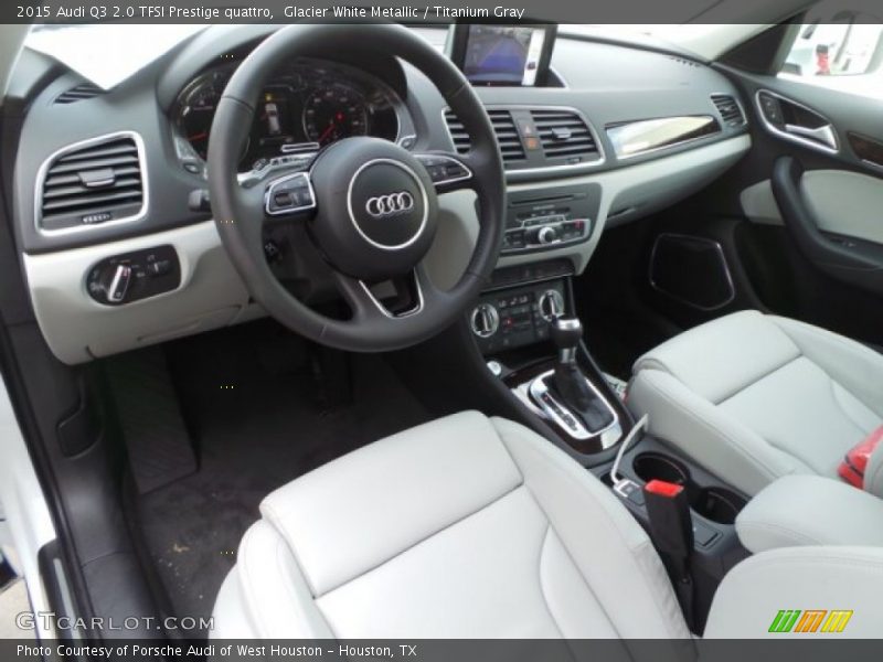  2015 Q3 2.0 TFSI Prestige quattro Titanium Gray Interior