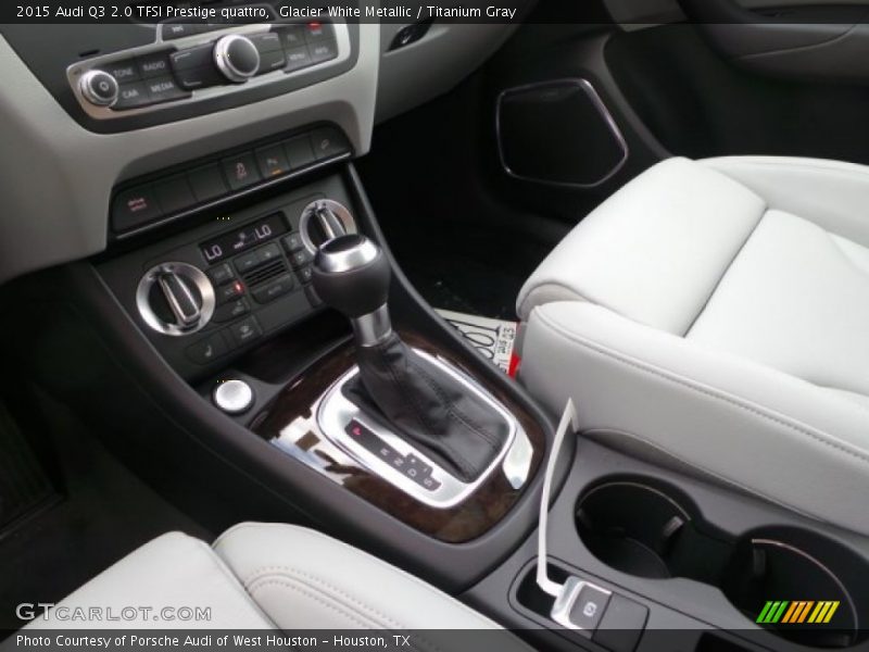 Glacier White Metallic / Titanium Gray 2015 Audi Q3 2.0 TFSI Prestige quattro
