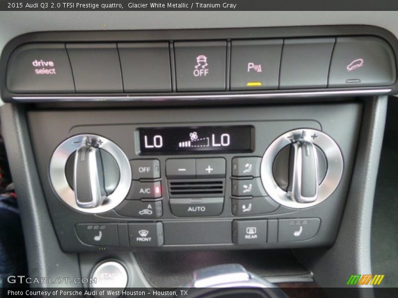 Controls of 2015 Q3 2.0 TFSI Prestige quattro