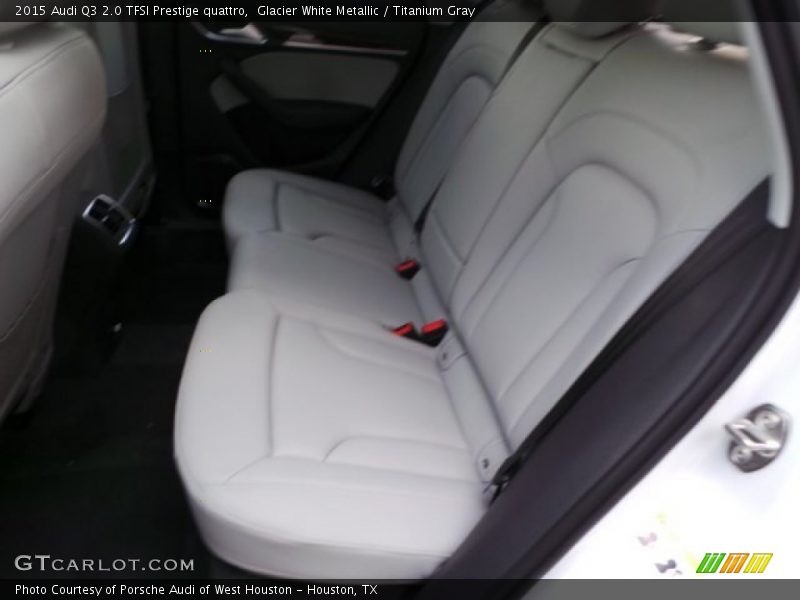 Glacier White Metallic / Titanium Gray 2015 Audi Q3 2.0 TFSI Prestige quattro