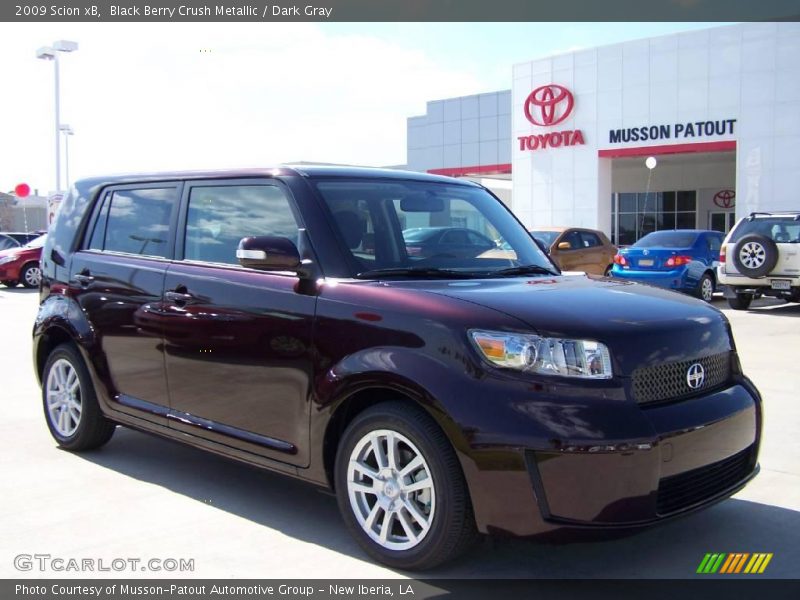 Black Berry Crush Metallic / Dark Gray 2009 Scion xB