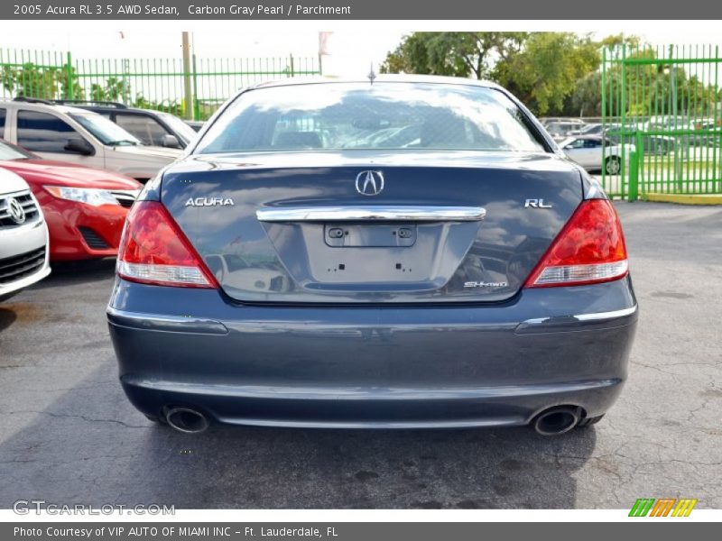 Carbon Gray Pearl / Parchment 2005 Acura RL 3.5 AWD Sedan