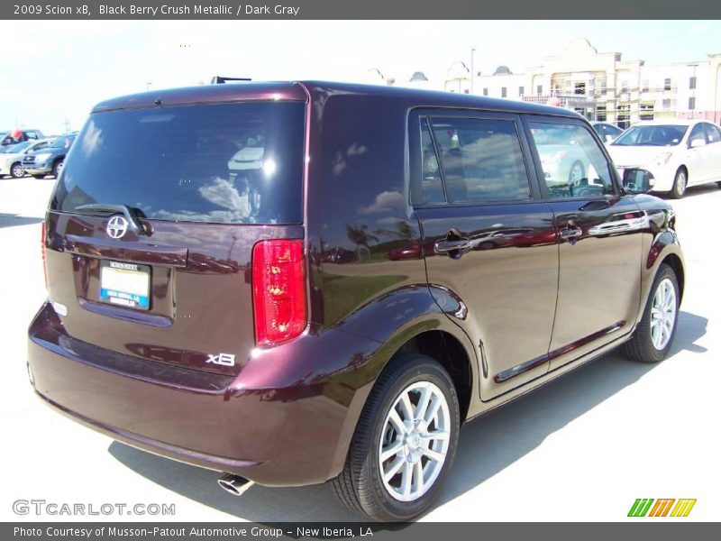 Black Berry Crush Metallic / Dark Gray 2009 Scion xB