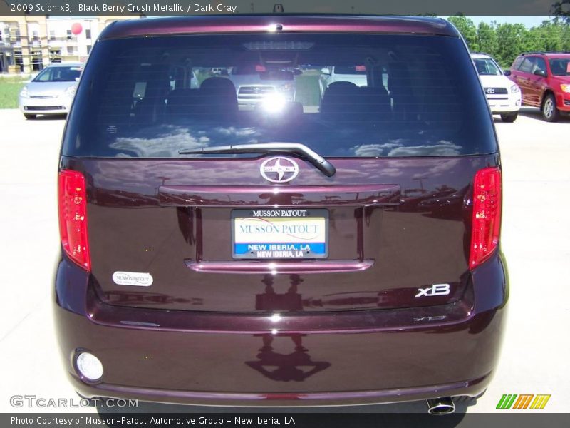 Black Berry Crush Metallic / Dark Gray 2009 Scion xB