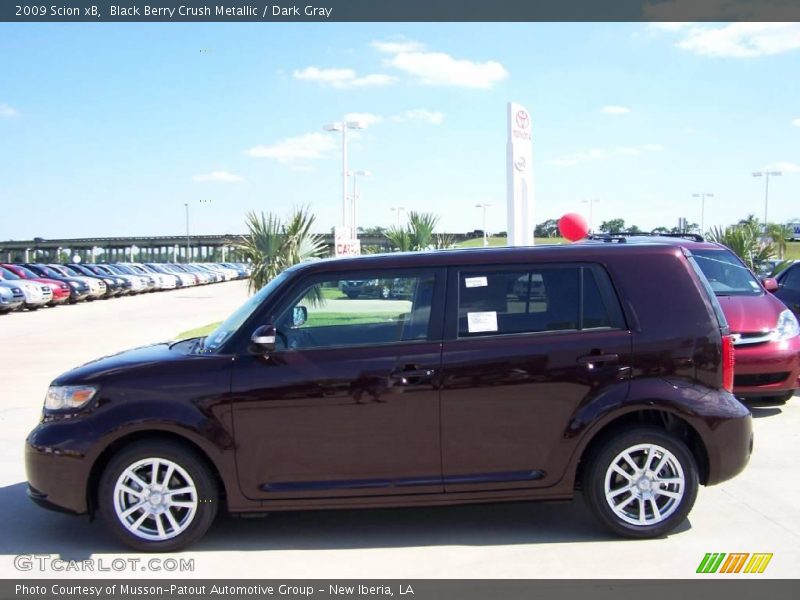 Black Berry Crush Metallic / Dark Gray 2009 Scion xB
