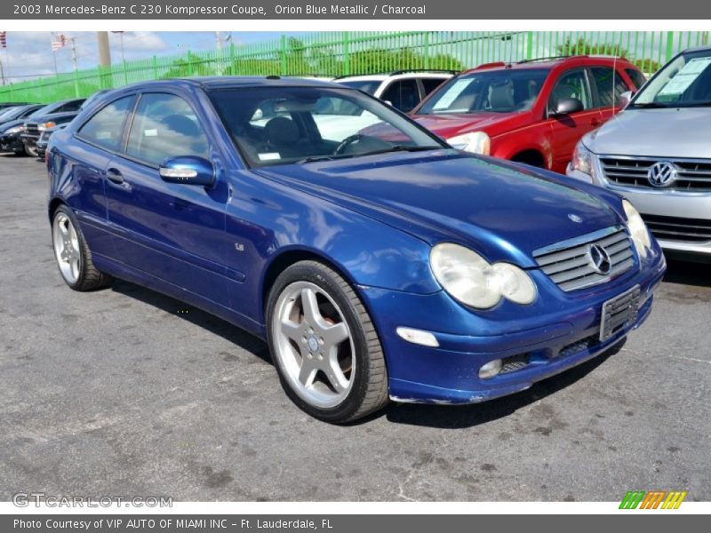 Front 3/4 View of 2003 C 230 Kompressor Coupe