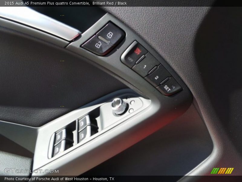 Brilliant Red / Black 2015 Audi A5 Premium Plus quattro Convertible