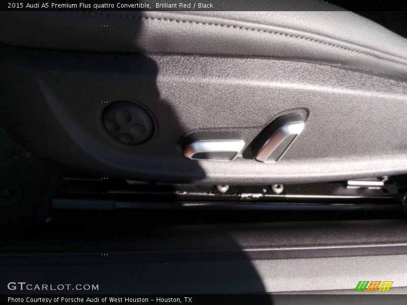 Brilliant Red / Black 2015 Audi A5 Premium Plus quattro Convertible