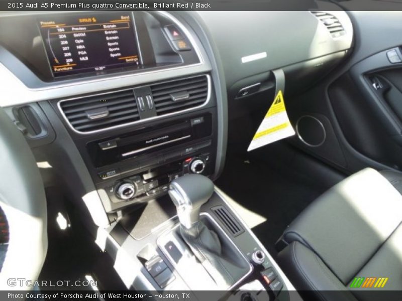 Brilliant Red / Black 2015 Audi A5 Premium Plus quattro Convertible