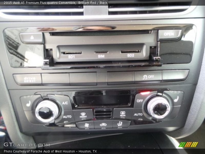 Brilliant Red / Black 2015 Audi A5 Premium Plus quattro Convertible