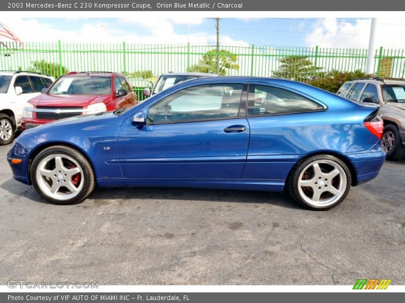  2003 C 230 Kompressor Coupe Orion Blue Metallic