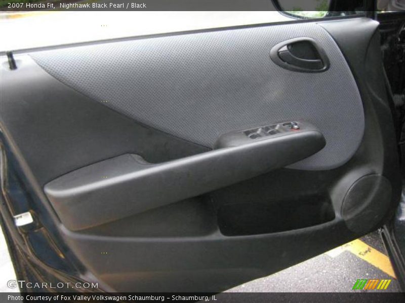 Nighthawk Black Pearl / Black 2007 Honda Fit