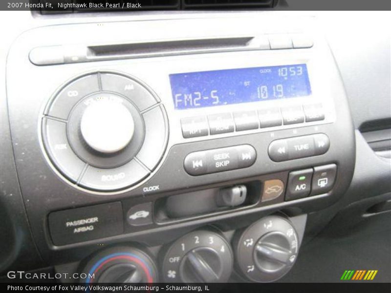 Nighthawk Black Pearl / Black 2007 Honda Fit