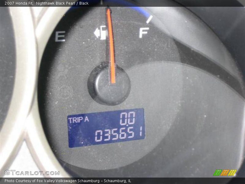 Nighthawk Black Pearl / Black 2007 Honda Fit