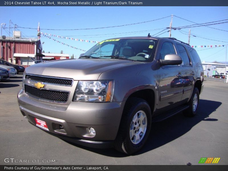 Mocha Steel Metallic / Light Titanium/Dark Titanium 2014 Chevrolet Tahoe LT 4x4