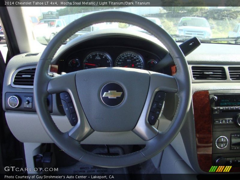 Mocha Steel Metallic / Light Titanium/Dark Titanium 2014 Chevrolet Tahoe LT 4x4