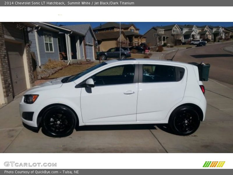  2014 Sonic LT Hatchback Summit White