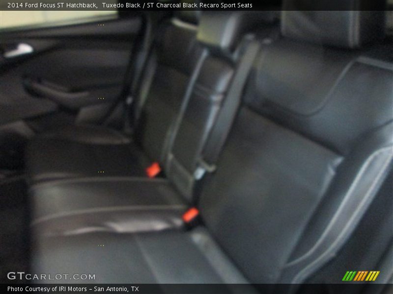 Tuxedo Black / ST Charcoal Black Recaro Sport Seats 2014 Ford Focus ST Hatchback