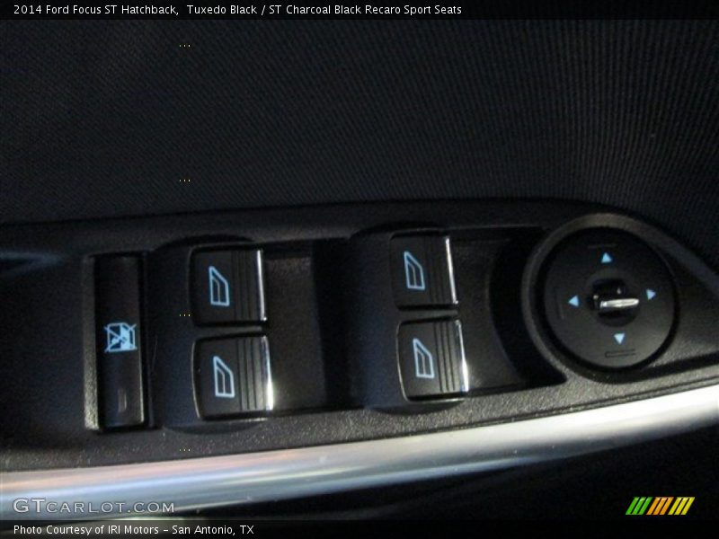 Tuxedo Black / ST Charcoal Black Recaro Sport Seats 2014 Ford Focus ST Hatchback