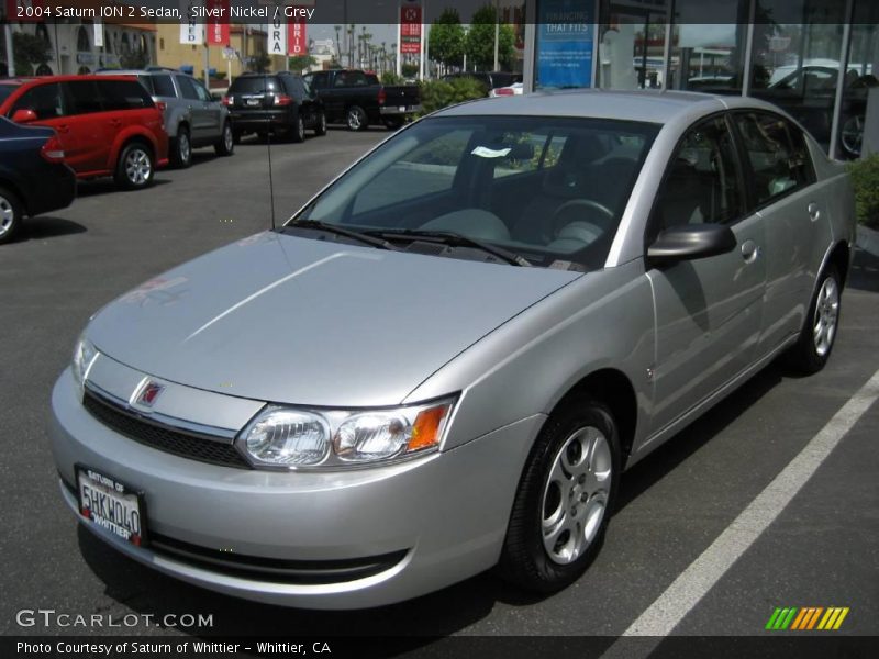 Silver Nickel / Grey 2004 Saturn ION 2 Sedan