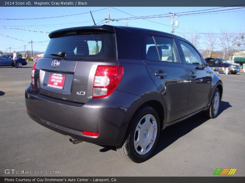 Magnetic Gray Metallic / Black 2014 Scion xD