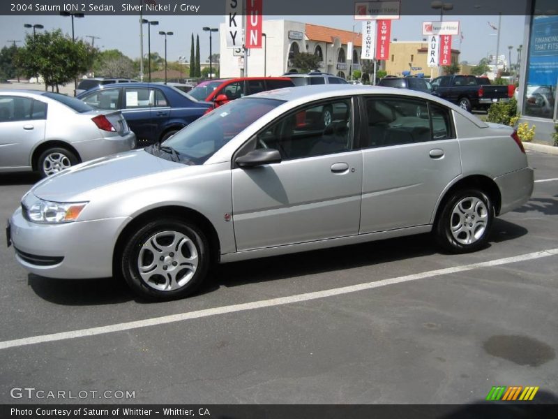 Silver Nickel / Grey 2004 Saturn ION 2 Sedan