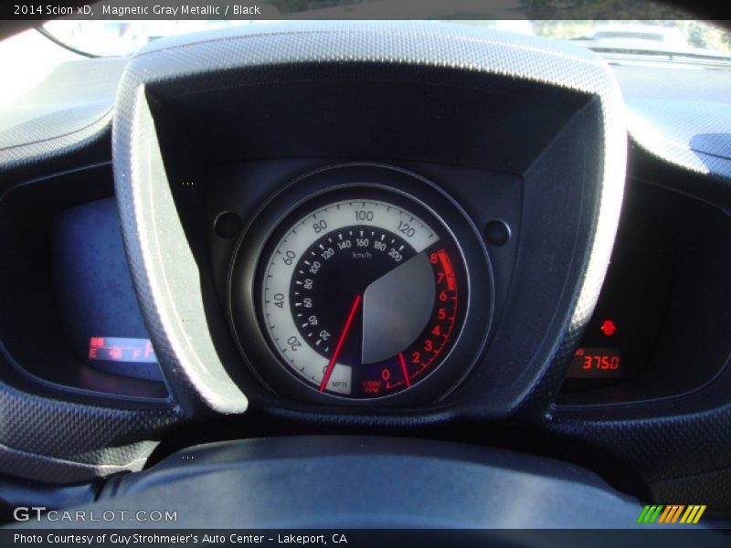 Magnetic Gray Metallic / Black 2014 Scion xD