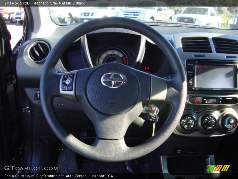 Magnetic Gray Metallic / Black 2014 Scion xD