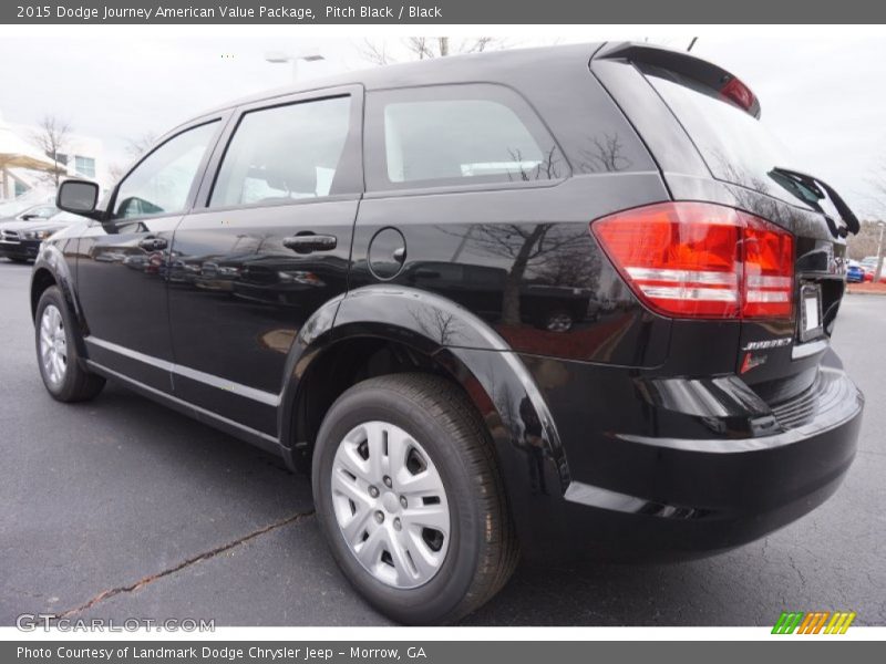 Pitch Black / Black 2015 Dodge Journey American Value Package