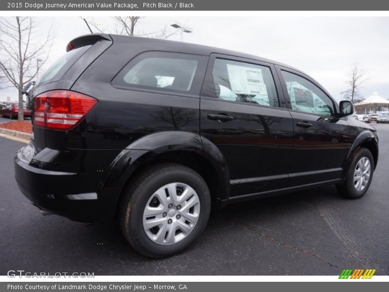 Pitch Black / Black 2015 Dodge Journey American Value Package