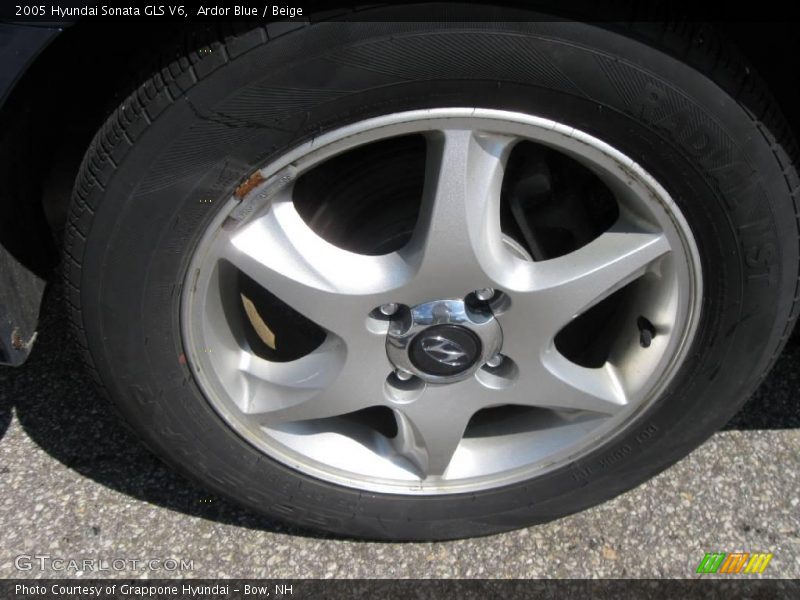 Ardor Blue / Beige 2005 Hyundai Sonata GLS V6