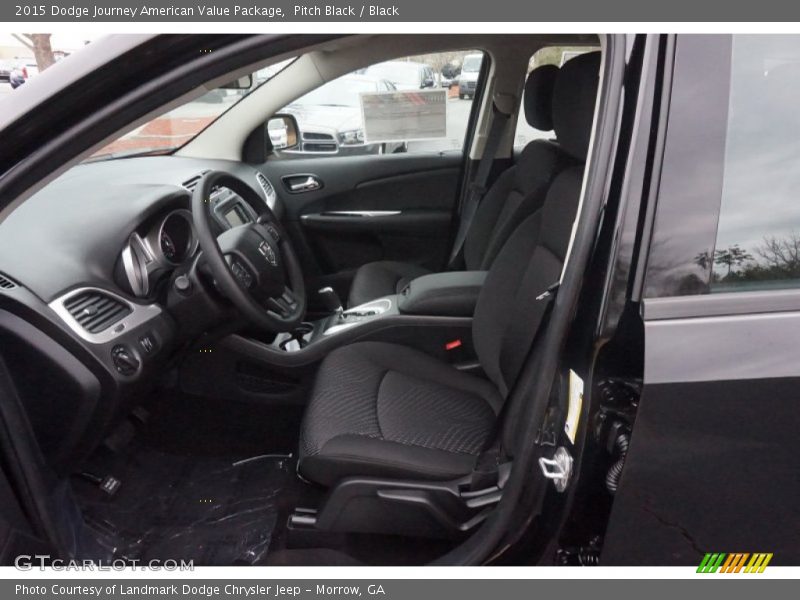 Pitch Black / Black 2015 Dodge Journey American Value Package