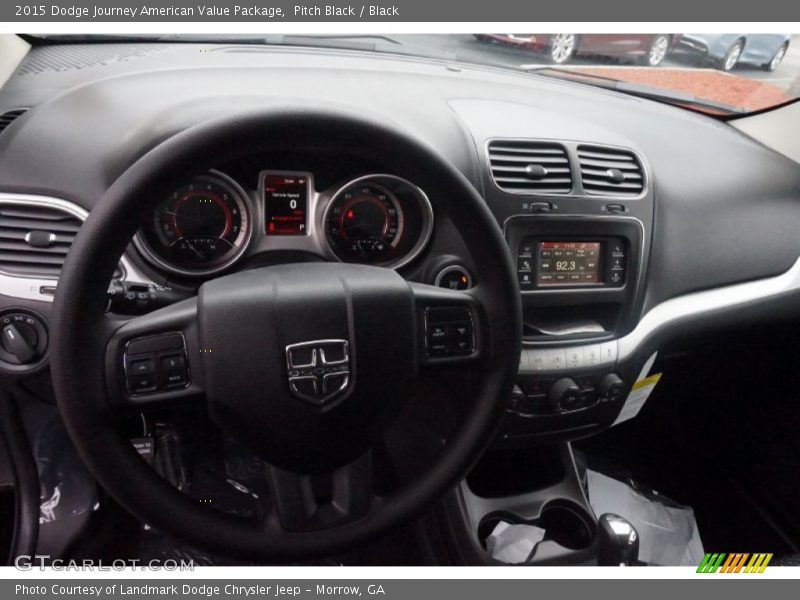 Pitch Black / Black 2015 Dodge Journey American Value Package