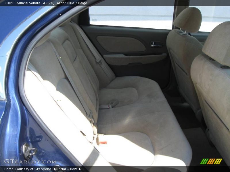 Ardor Blue / Beige 2005 Hyundai Sonata GLS V6