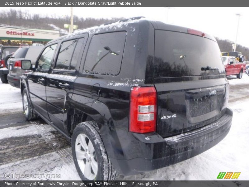 Black / Dark Slate Gray/Light Pebble Beige 2015 Jeep Patriot Latitude 4x4