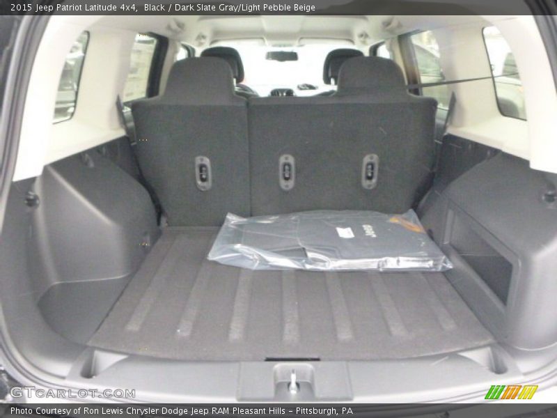 Black / Dark Slate Gray/Light Pebble Beige 2015 Jeep Patriot Latitude 4x4
