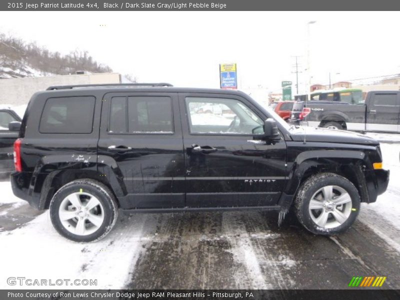 Black / Dark Slate Gray/Light Pebble Beige 2015 Jeep Patriot Latitude 4x4