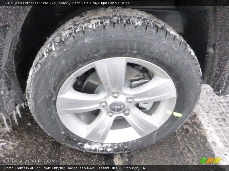 Black / Dark Slate Gray/Light Pebble Beige 2015 Jeep Patriot Latitude 4x4