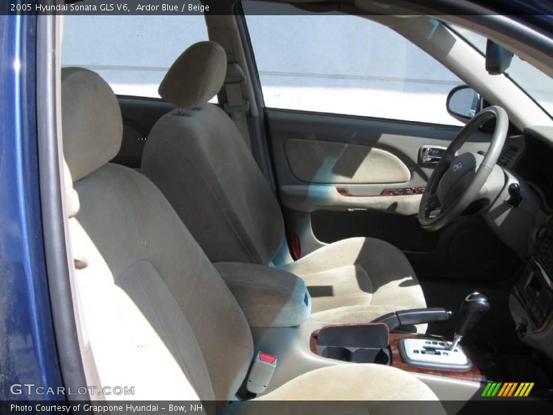 Ardor Blue / Beige 2005 Hyundai Sonata GLS V6