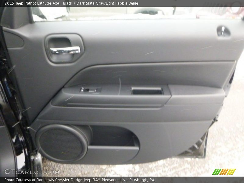 Black / Dark Slate Gray/Light Pebble Beige 2015 Jeep Patriot Latitude 4x4