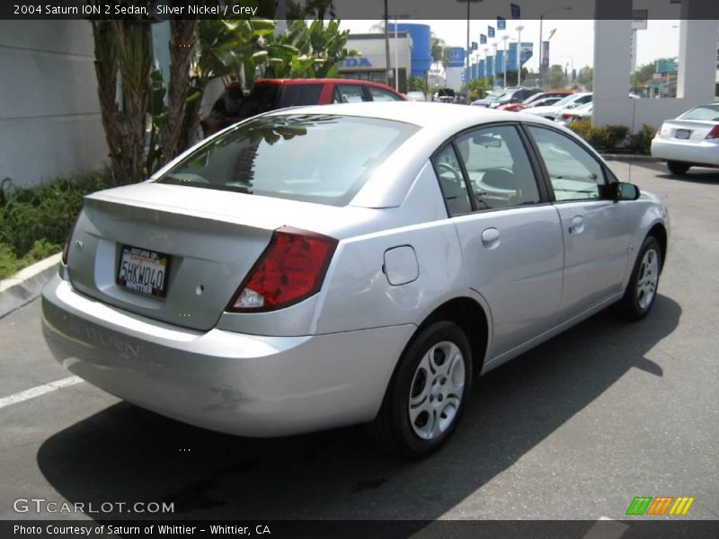 Silver Nickel / Grey 2004 Saturn ION 2 Sedan