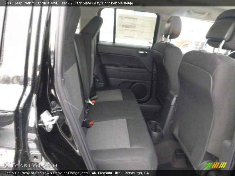 Black / Dark Slate Gray/Light Pebble Beige 2015 Jeep Patriot Latitude 4x4