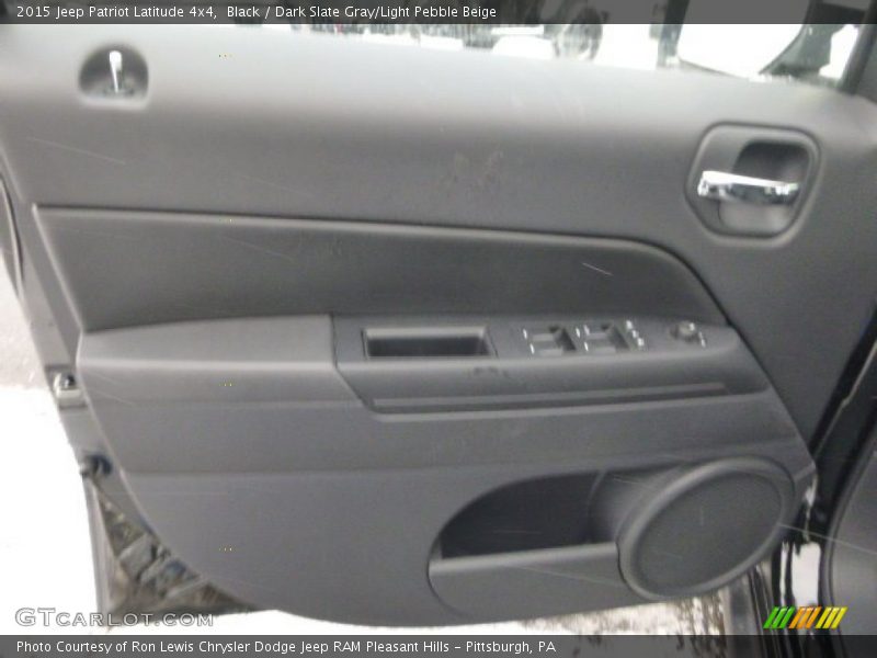 Black / Dark Slate Gray/Light Pebble Beige 2015 Jeep Patriot Latitude 4x4