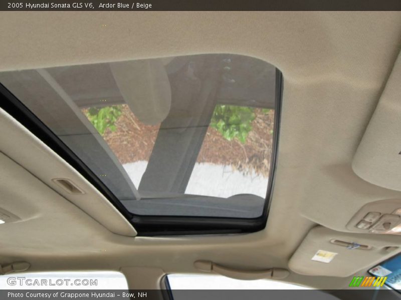 Ardor Blue / Beige 2005 Hyundai Sonata GLS V6
