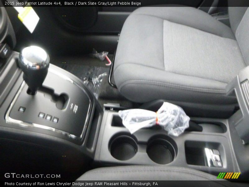 Black / Dark Slate Gray/Light Pebble Beige 2015 Jeep Patriot Latitude 4x4