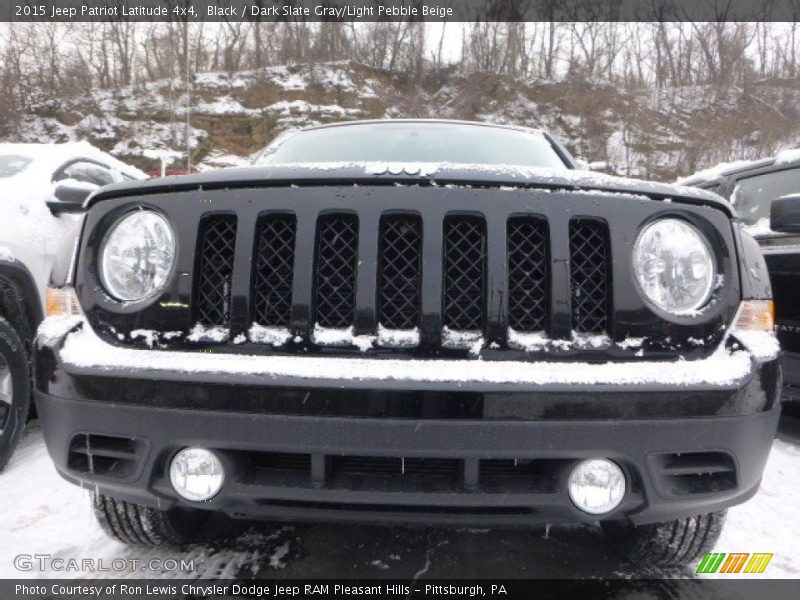 Black / Dark Slate Gray/Light Pebble Beige 2015 Jeep Patriot Latitude 4x4