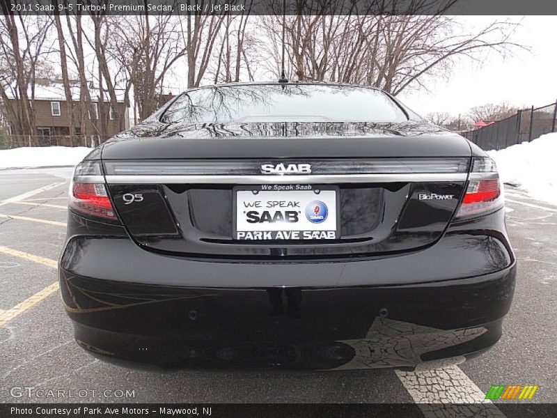 Black / Jet Black 2011 Saab 9-5 Turbo4 Premium Sedan