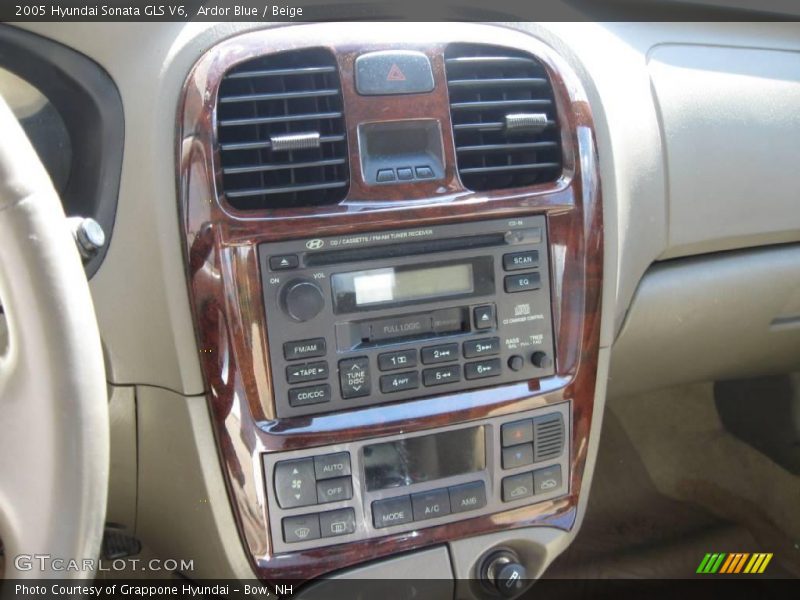 Ardor Blue / Beige 2005 Hyundai Sonata GLS V6