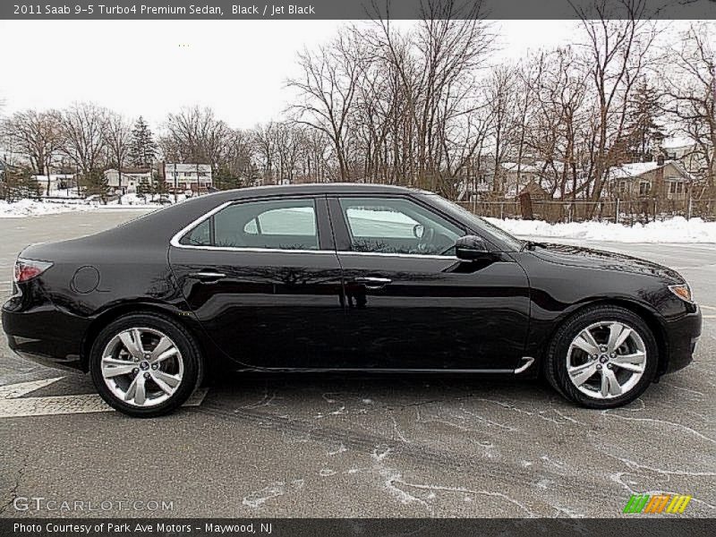 Black / Jet Black 2011 Saab 9-5 Turbo4 Premium Sedan