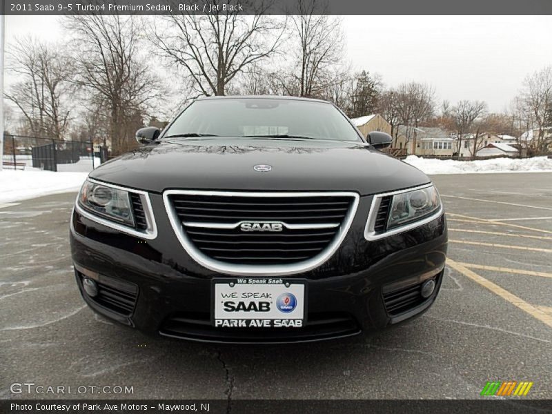 Black / Jet Black 2011 Saab 9-5 Turbo4 Premium Sedan